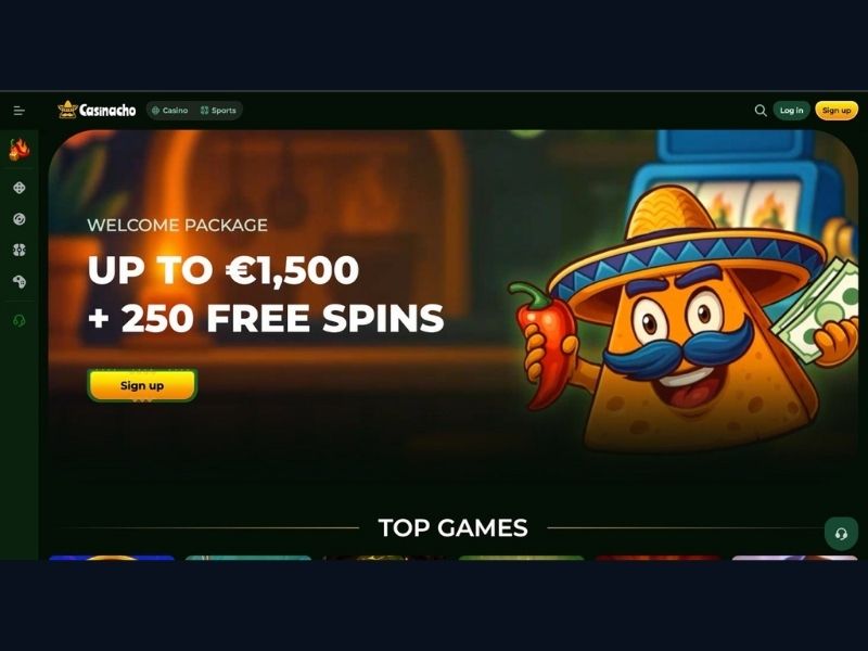 Casinacho Casino (Nacho Casino) dla regularnego gracza: cashback do 25%, rakeback i wartość rosnąca w czasie